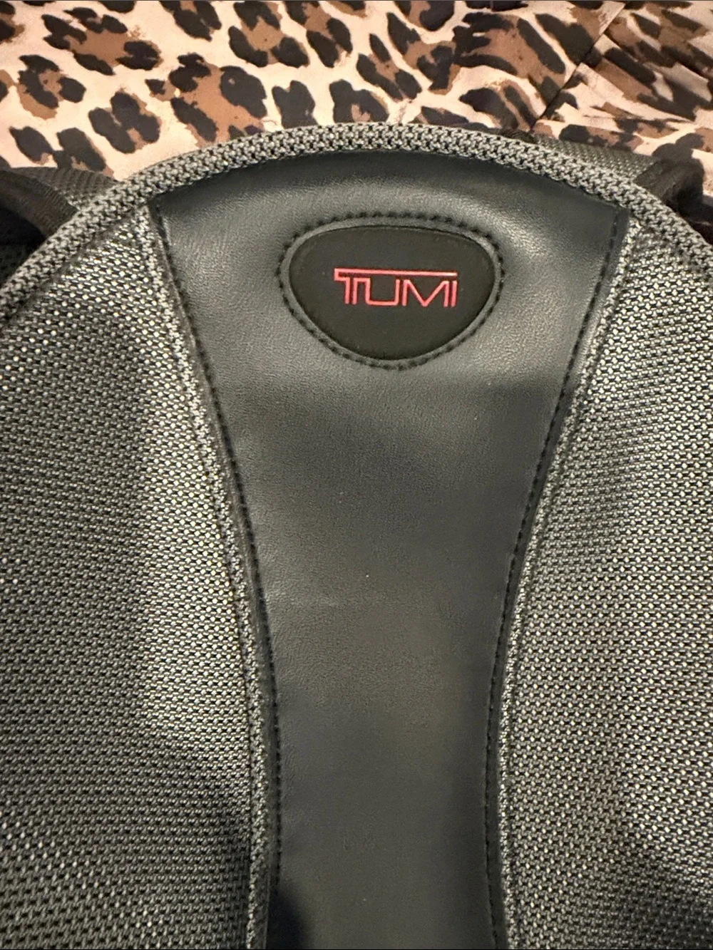 Tumi Gray and Black Men’s Backpack